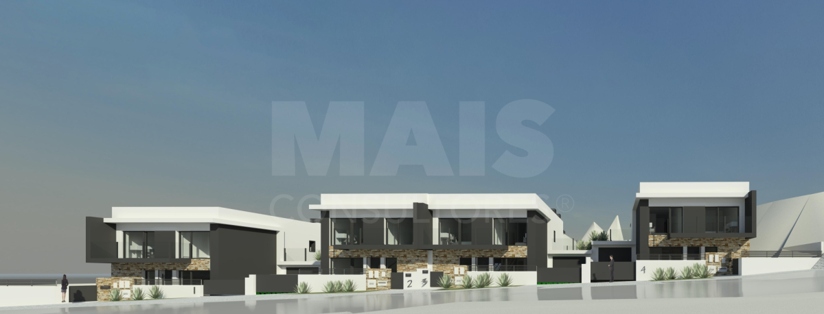 Four-bedroom villa under construction with a choice of finishes. Sobreda (Plot 2)